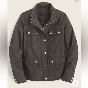 J. Crew Downtown Field Jacket XS in mossy green